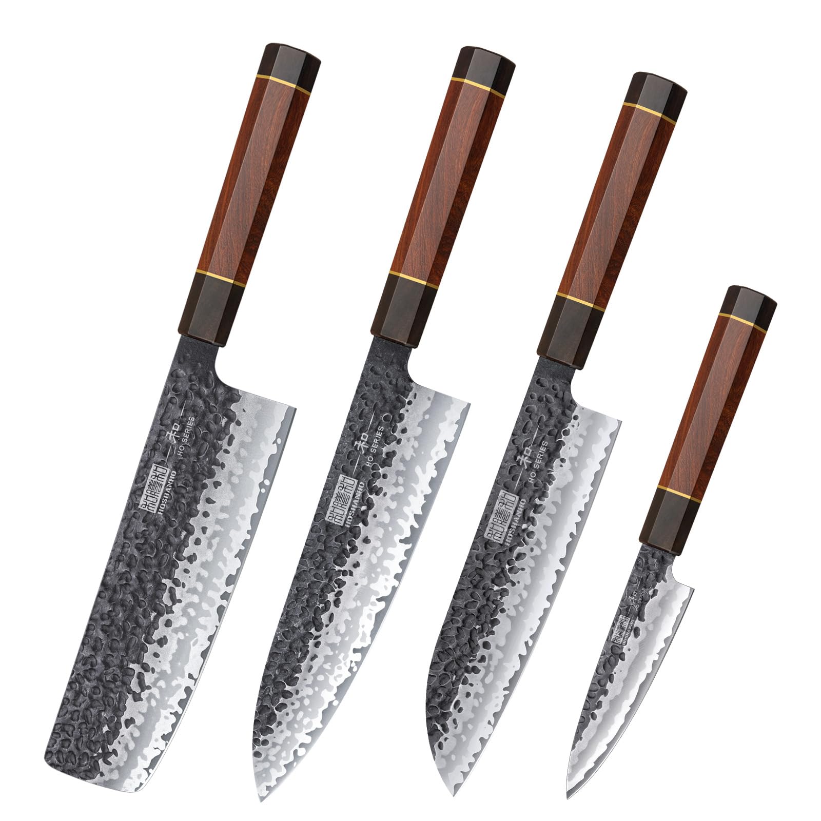 飛猿　7本セット Amazon.com: HOSHANHO 3 Pieces Knife Set, Professional VG-10